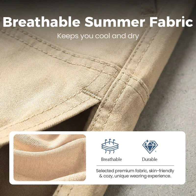 2-piece set🔥Men's Casual Cargo Shorts – Comfortable Everyday Fit