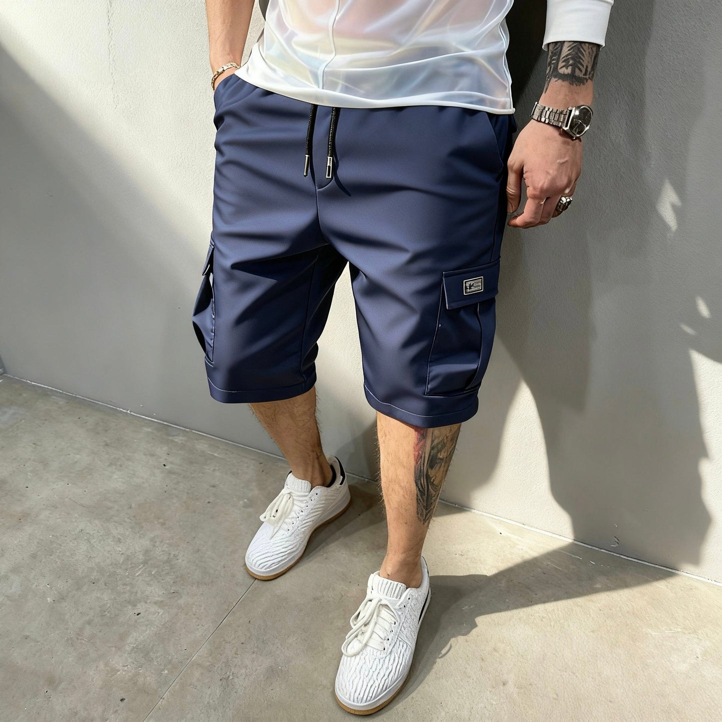 2-piece set🔥Men's Casual Cargo Shorts – Comfortable Everyday Fit