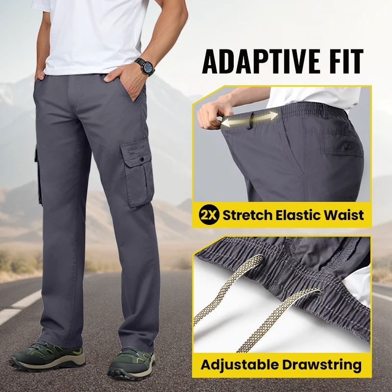 🔥Last day of clearance sale！💥Men's Multi-Pocket Cargo Pants