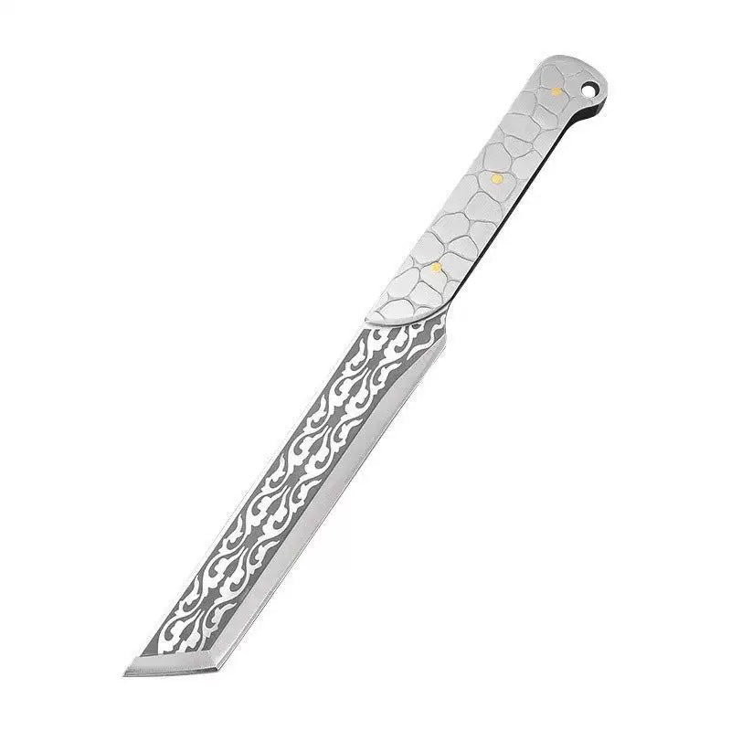 🔪 50% OFF! ✨ FULL-TANG SURVIVAL KNIFE - 8" Stainless Steel Blade with Fire Starter, Multi-Tool Kit Included, Perfect for Outdoor Adventures and Camping 🏕️🔥