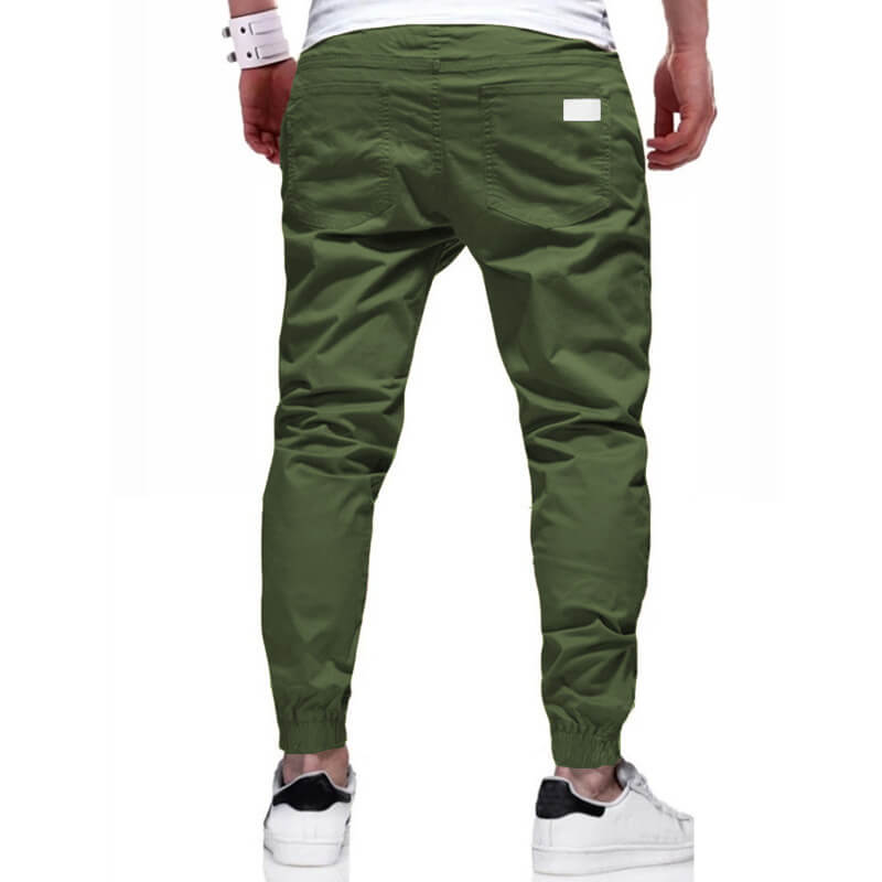 👖 50% OFF NOW! 🏃 Men's Casual Joggers – Drawstring Elastic Waist, Slim Fit & High Stretch – Perfect for All Seasons 🌧️