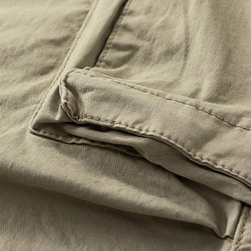 Men's Casual Cotton Cargo Jogger Pants
