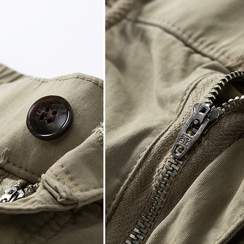Men's Casual Cotton Cargo Jogger Pants